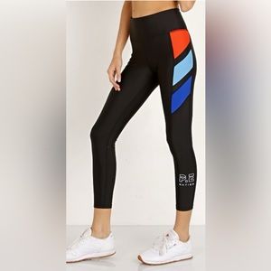 P.E. Nation Colorblock 7/8 Legging Size Large